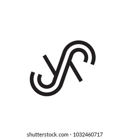 YS letter logo design vector