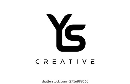 YS Letter Monogram Logo for Modern Creative Brand Identity