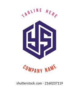 YS lettering logo is simple, easy to understand and authoritative