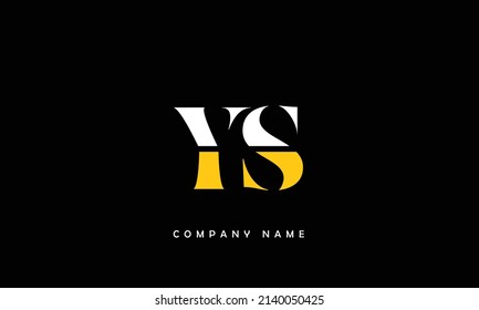 YS, sy Alphabets Letters Logo Monogram