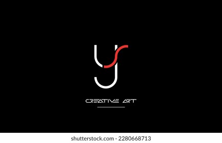 YS, SY, Y, S abstract letters logo monogram