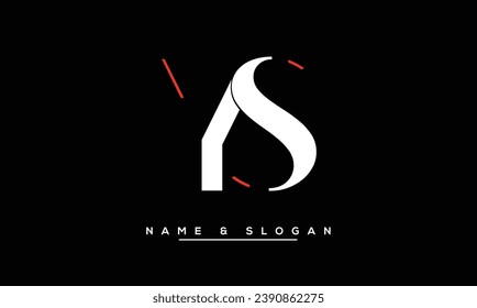 YS,  SY,  Y,  S  Abstract  Letters  Logo  Monogram