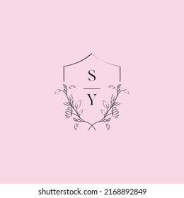 YS Hochzeitlogobriefe in hochqualitativem professionellem Design, die in allen Printmedien gut gedruckt werden