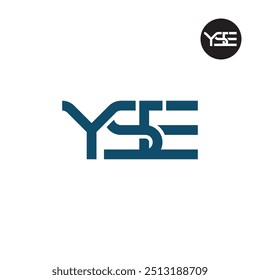 YSE Logo Letter Monogram Design
