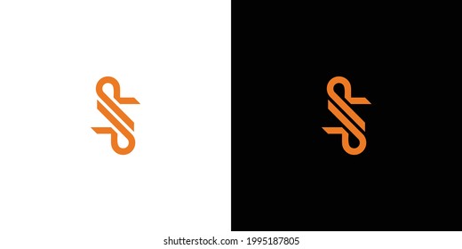 YSR logo abstract logo commonly used for interior design and technology