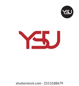YSU Logo Letter Monogram Design