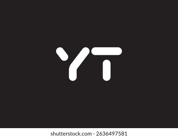 YT Logo Design Creative and Modern Logo Design