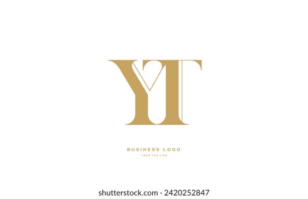 YT, TY, Y, T, Abstract Logo Monogram