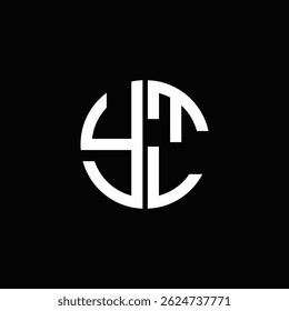 YTL logo YTL icon YTL vector YTL monogram   Unique modern flat abstract logo design.
