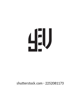 YU leaf concept in high quality professional design that will print well across any print media