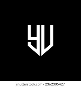 YU Letter Logo Design, Inspiration for a Unique Identity. Modern Elegance and Creative Design. Watermark Your Success with the Striking this Logo.