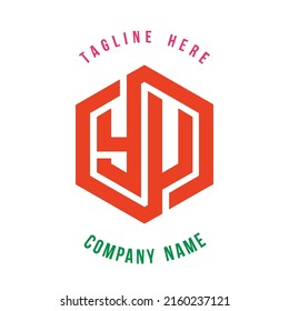 YU lettering logo is simple, easy to understand and authoritative