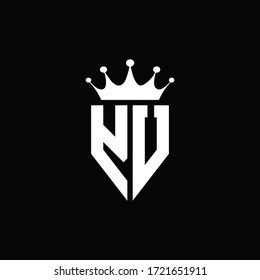 Yu Logo Monogram Emblem Style Crown Vector có sẵn miễn phí bản quyền 1721651911 Shutterstock