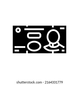 yuan cny glyph icon vector. yuan cny sign. isolated contour symbol black illustration