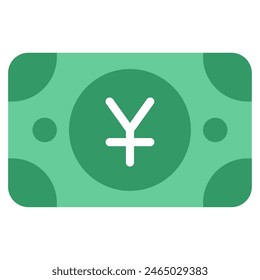 Yuan Currency business money illustration