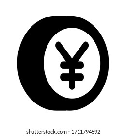 yuan icon or logo isolated sign symbol vector illustration - high quality black style vector icons
