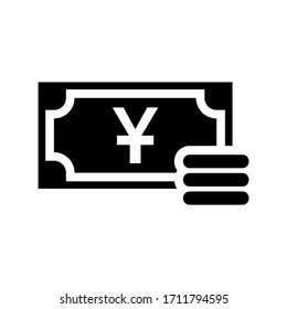 yuan icon or logo isolated sign symbol vector illustration - high quality black style vector icons
