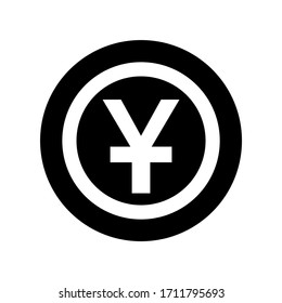 yuan icon or logo isolated sign symbol vector illustration - high quality black style vector icons
