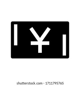 yuan icon or logo isolated sign symbol vector illustration - high quality black style vector icons
