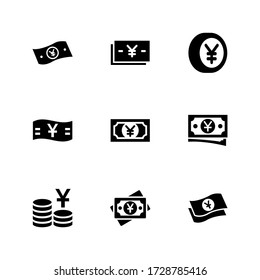 yuan icon or logo isolated sign symbol vector illustration - Collection of high quality black style vector icons
