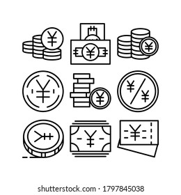 Yuan icon or logo isolated sign symbol vector illustration - Collection of high quality black style vector icons
