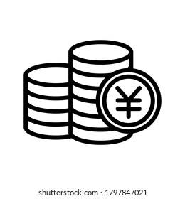 Yuan icon or logo isolated sign symbol vector illustration - high quality black style vector icons
