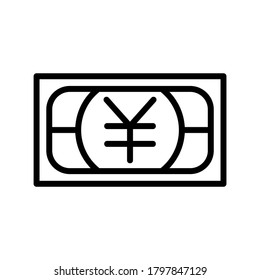 Yuan icon or logo isolated sign symbol vector illustration - high quality black style vector icons
