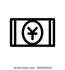 yuan icon or logo isolated sign symbol vector illustration - high quality black style vector icons

