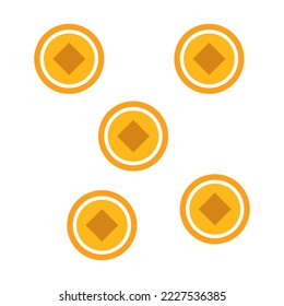 yuan icon, money, vector illustration