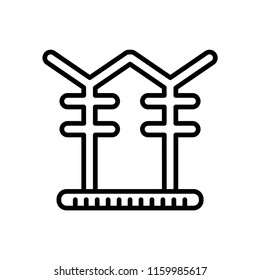 Yuan icon vector isolated on white background, Yuan transparent sign