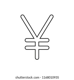 Yuan Money Icon Vector