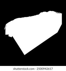 Yucatan state map, administrative division of the country of Mexico. Vector illustration.