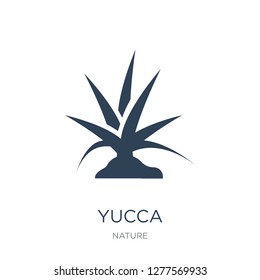 yucca icon vector on white background, yucca trendy filled icons from Nature collection, yucca vector illustration
