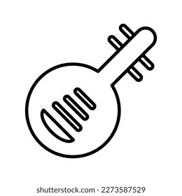 yueqin icon vector trendy style illustration on white background