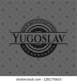 Yugoslav dark badge