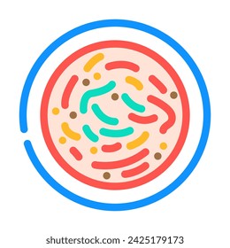 yukgaejang soup korean cuisine color icon vector. yukgaejang soup korean cuisine sign. isolated symbol illustration