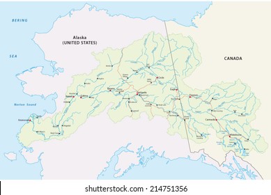 Yukon River Map