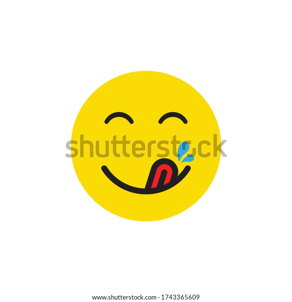 yummy emoji face for facebook