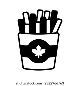 Yummy french fries vector design in modern style, ready to use icon