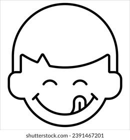 Icono de la línea del vector sencillo, con relación al testamento.