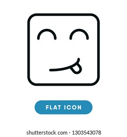 Yummy vector icon