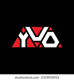 YUO triangle letter logo design with triangle shape. YUO triangle logo design monogram. YUO triangle vector logo template with red color. YUO triangular Simple, Elegant, and Luxurious Logo