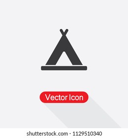 Yurt Icon Vector Illustration Eps10