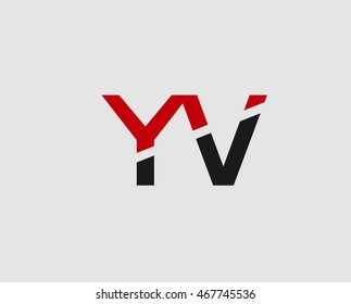 YV company linked letter logo
