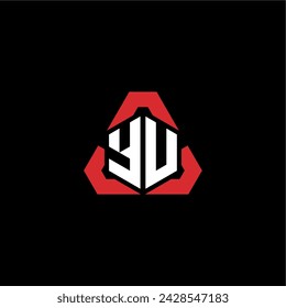 YV logotipo inicial concepto moderno y futurista para la exportación o el logotipo del juego