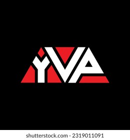 YVP triangle letter logo design with triangle shape. YVP triangle logo design monogram. YVP triangle vector logo template with red color. YVP triangular Simple, Elegant, and Luxurious Logo