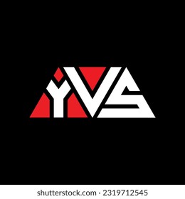 YVS triangle letter logo design with triangle shape. YVS triangle logo design monogram. YVS triangle vector logo template with red color. YVS triangular Simple, Elegant, and Luxurious Logo