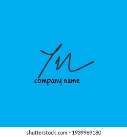 yw inicial aislado azul gráfico creativo marca elemento de arte para identidad