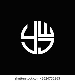 YWJ logo YWJ icon YWJ vector YWJ monogram   Unique modern flat abstract logo design.
