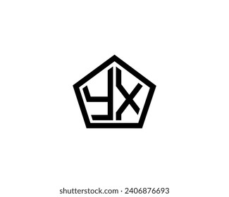 YX Logo design vector template